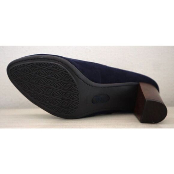 Söfft SF0073477 Women's Sz 8M Sky Navy Blue Suede Petra Mary Jane Pumps - Picture 6 of 9